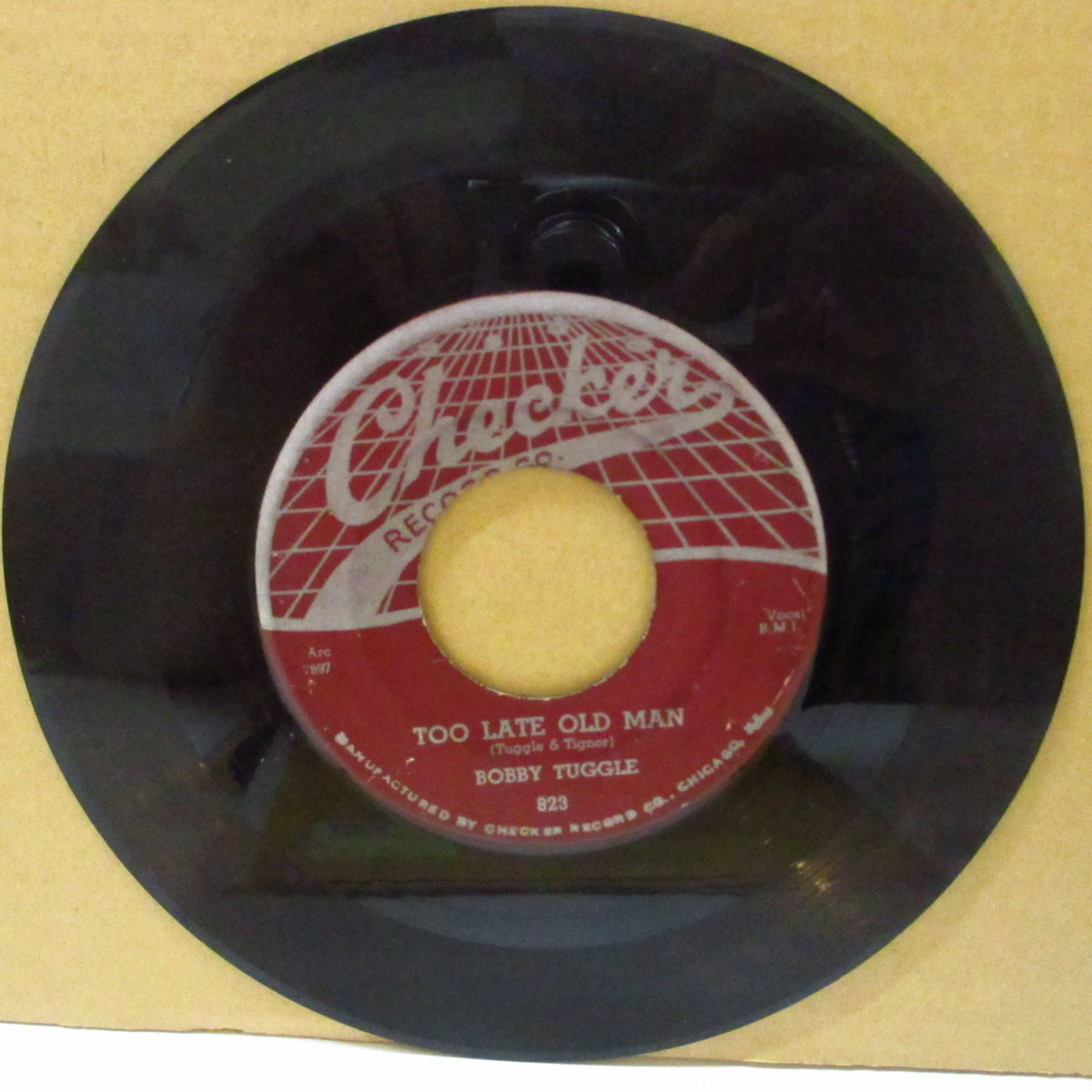 BOBBY TUGGLE (ボビー・タグル)  - Too Late Old Man / The $64,000 Question (US '55 オリジナル 7インチ)ロッキン・ブルース！