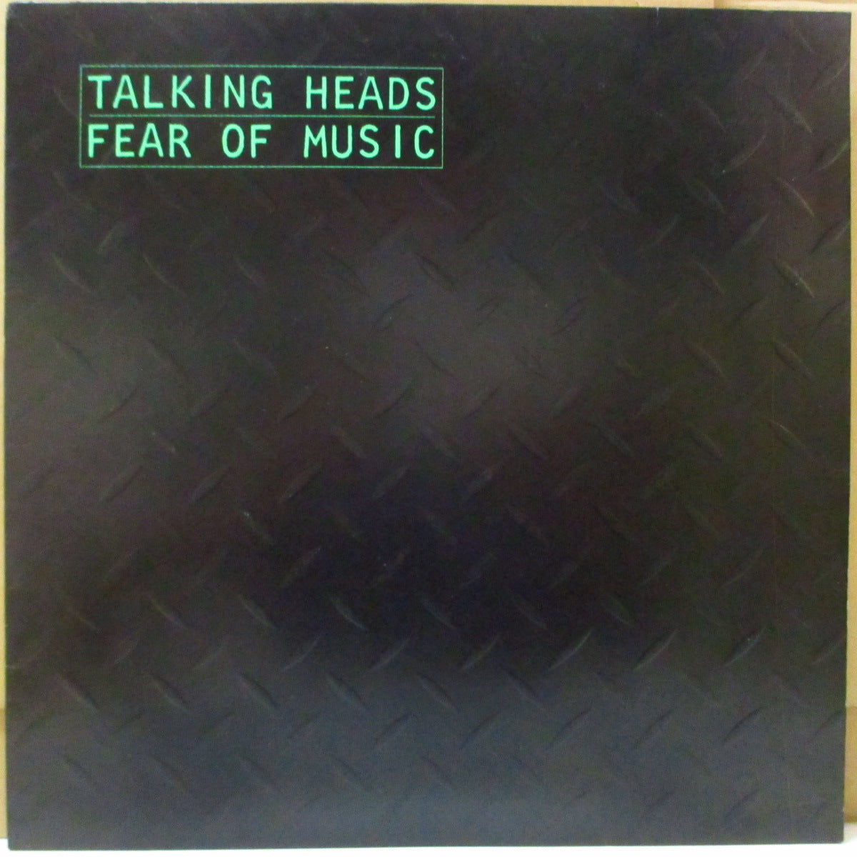 TALKING HEADS (トーキング・ヘッズ)  - Fear Of Music (EU 80's 再発「SRK 6076」 LP+インナー/バーコード無しエンボス光沢ジャケ)