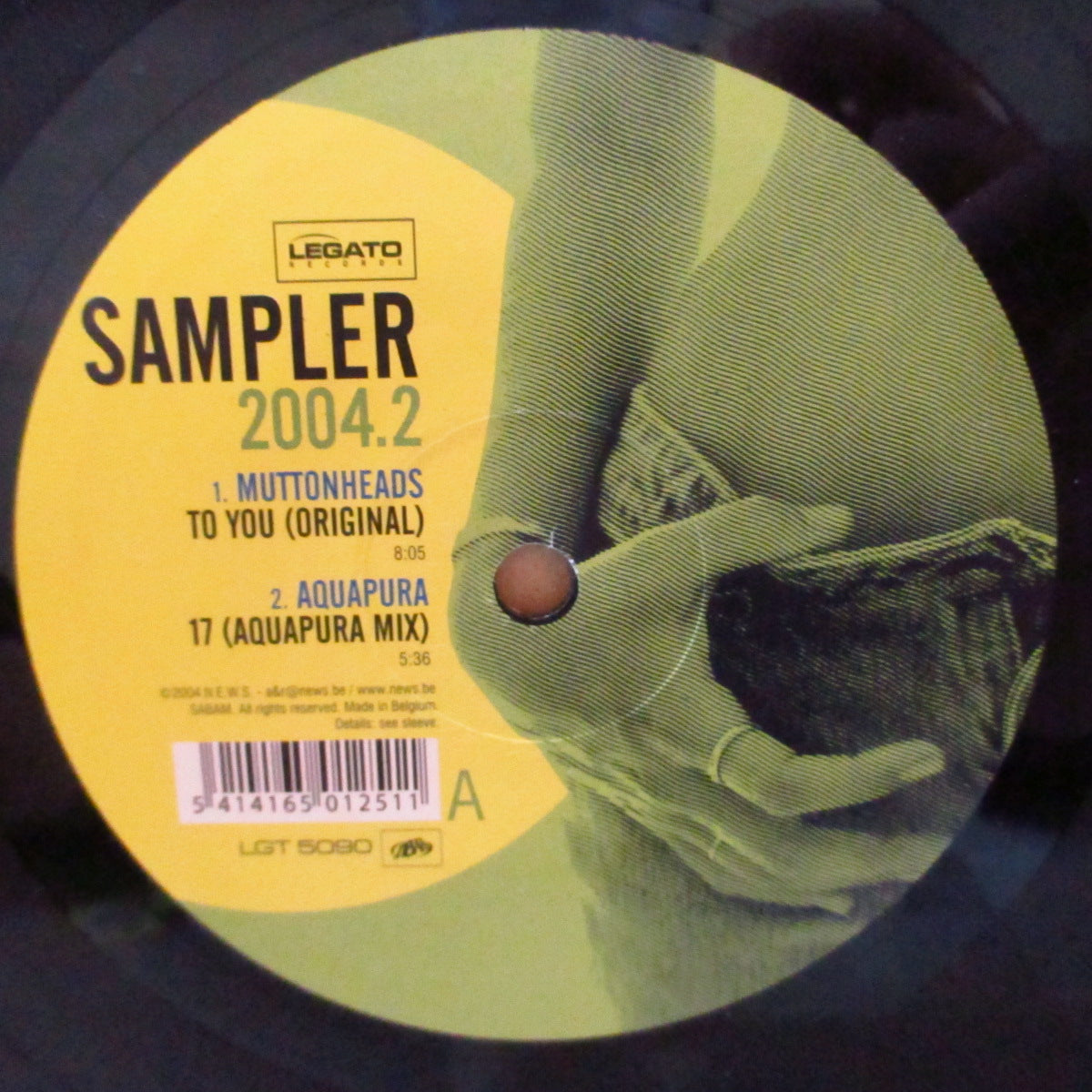 V.A. ('00s EU・エレクトロ/ハウス・コンピ)  - Sampler 2004.2 (Belgium '04 オリジナル4曲入り33回転 12インチ)