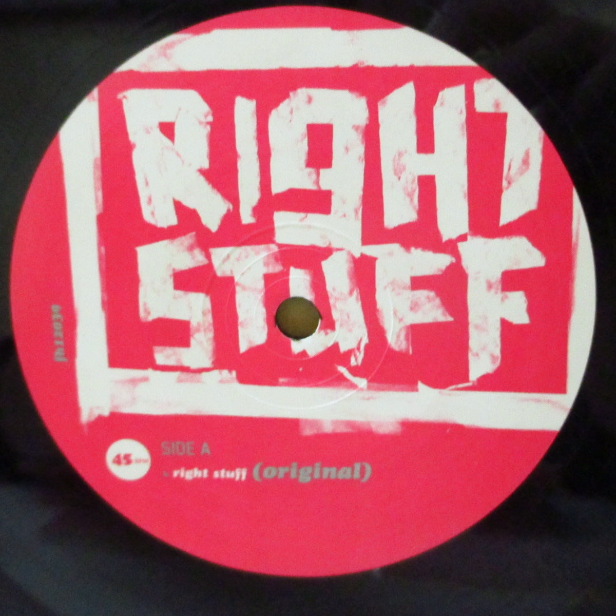 LC ANDERSON VS PSYCHO RADIO (LC・アンダーソン VS サイコ・レディオ)  - Right Stuff (UK '03 オリジナル3バージョン収録B面のみ33回転 12インチ)