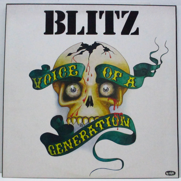 BLITZ (ブリッツ)  - Voice Of A Generation (UK '82 オリジナル LP+通常ジャケ/インナー無)