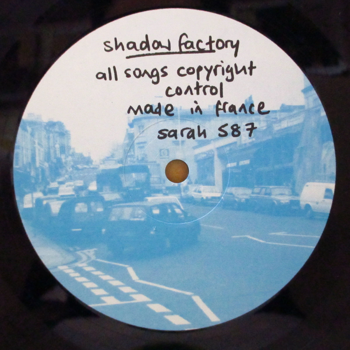 V.A. (英Sarah ネオアコ/インディポップ・コンピ)  - Shadow Factory (UK 2ndプレス「青ラベ・黄色ジャケ」 LP)