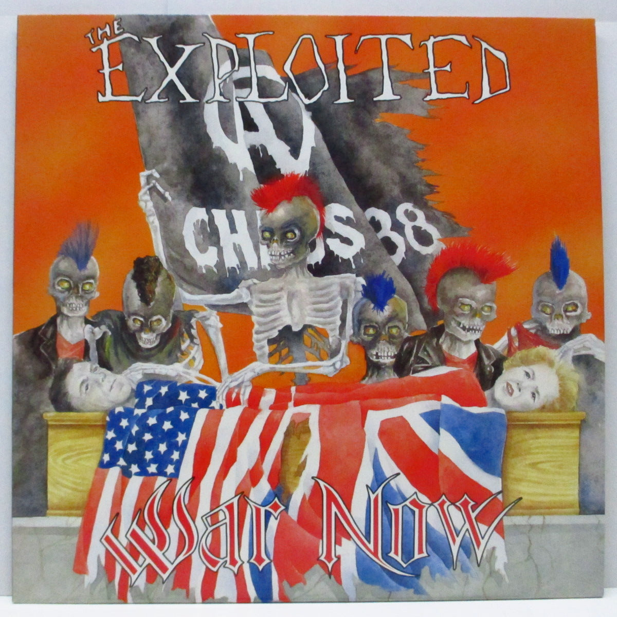 EXPLOITED, THE (ジ・エクスプロイテッド)  - War Now +2 (UK オリジナル 12") 近年稀な美品！