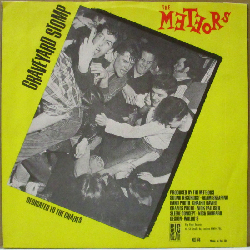 METEORS (メテオス)  - Radioactive Kid (UK '81 「Big Beat」再発・ミスプレス 7インチ+マットジャケ)