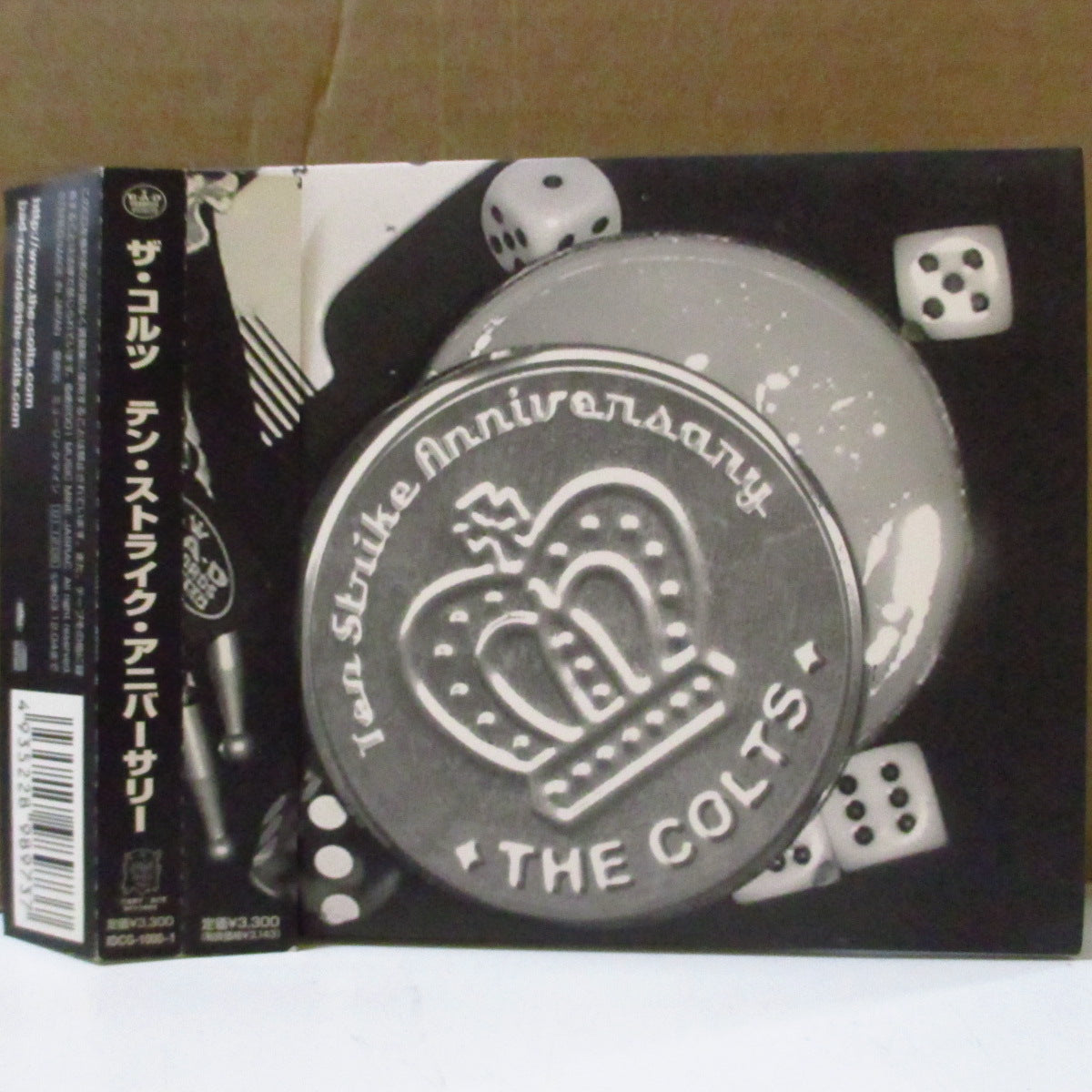 COLTS (コルツ)  - Ten Strike Anniversary (Japan 限定 2xCD+3インチCD, ブックレット/3面見開きデジパックケース) '01年ベスト・レア音源コンピ