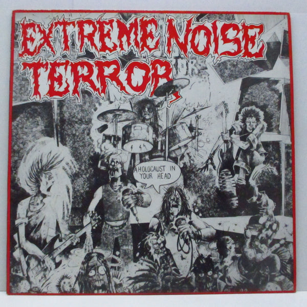 EXTREME NOISE TERROR (エクストリーム・ノイズ・テラー)  - A Holocaust In Your Head (UK オリジナル LP+インナー)