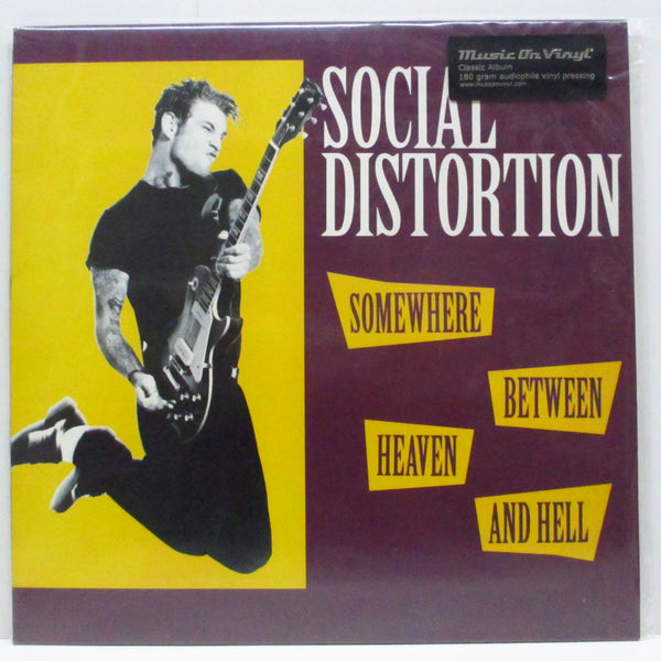 SOCIAL DISTORTION (ソーシャル・ディストーション)  - Somewhere Between Heaven And Hell (EU '11 再発「180g」LP+インナー/MOVLP254)