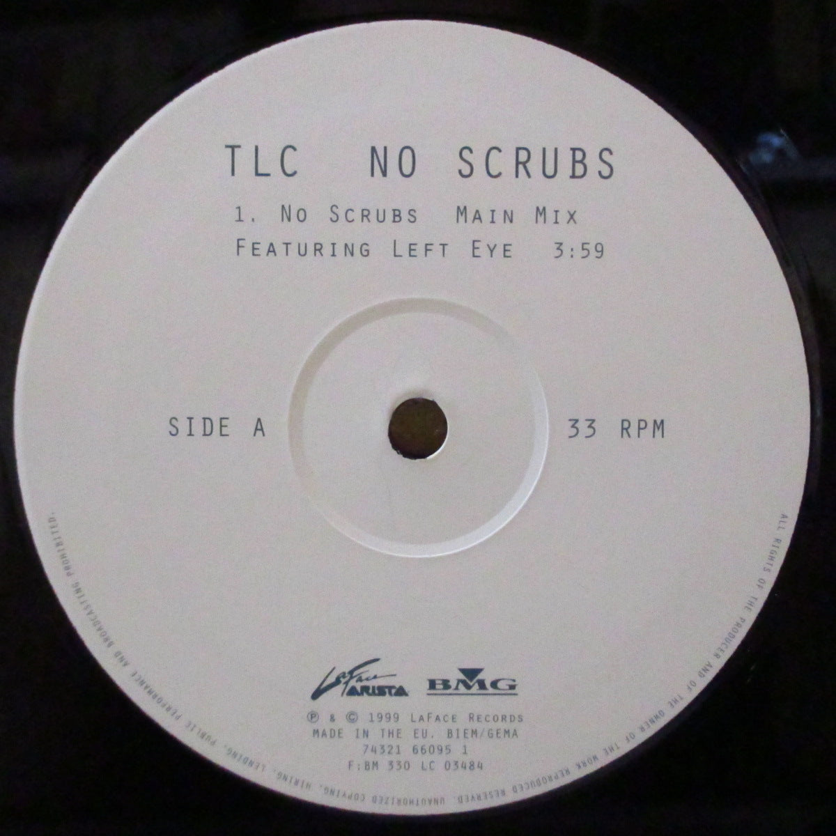 TLC - No Scrubs (EU '12 オリジナル3曲入り33回転 12インチ)