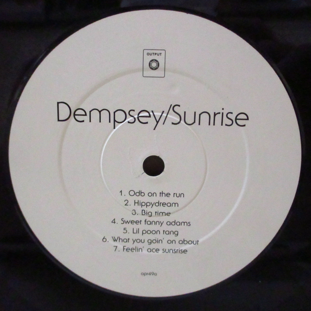 DEMPSEY (デンプシー)  - S.T. <1st album> (UK オリジナル LP/ざら紙ジャケ) '02年唯一のアルバム