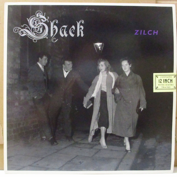 SHACK (シャック)  - Zilch (UK 限定 LP+片面12インチ+光沢インサート/レアステッカー付きジャケ)