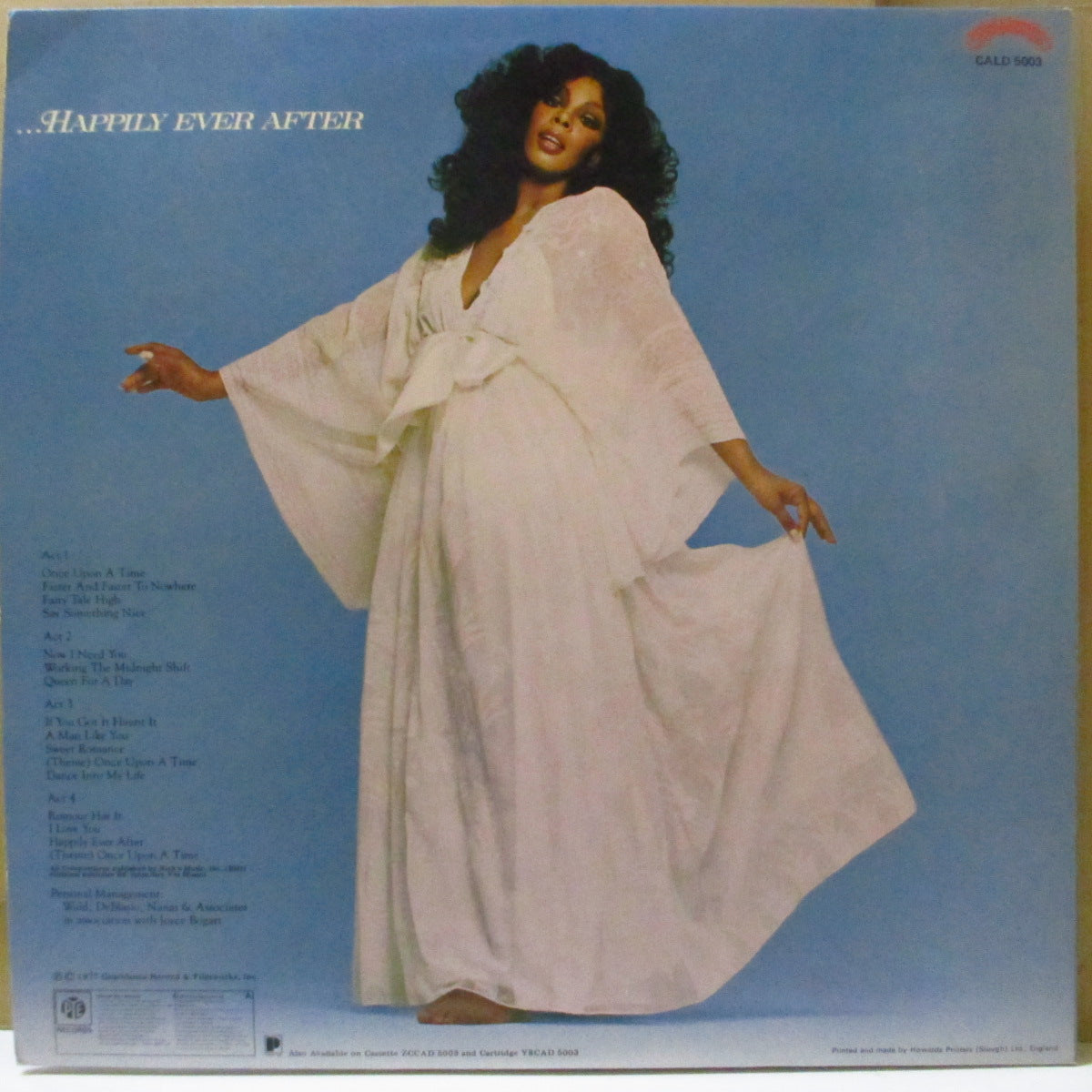 DONNA SUMMER (ドナ・サマー)  - Once Upon A Time...(UK '77 オリジナルTranco工場プレス「光に透かしたら赤盤」ステレオ LPx2枚組+インサート/見開きジャケ)近年稀な美品！