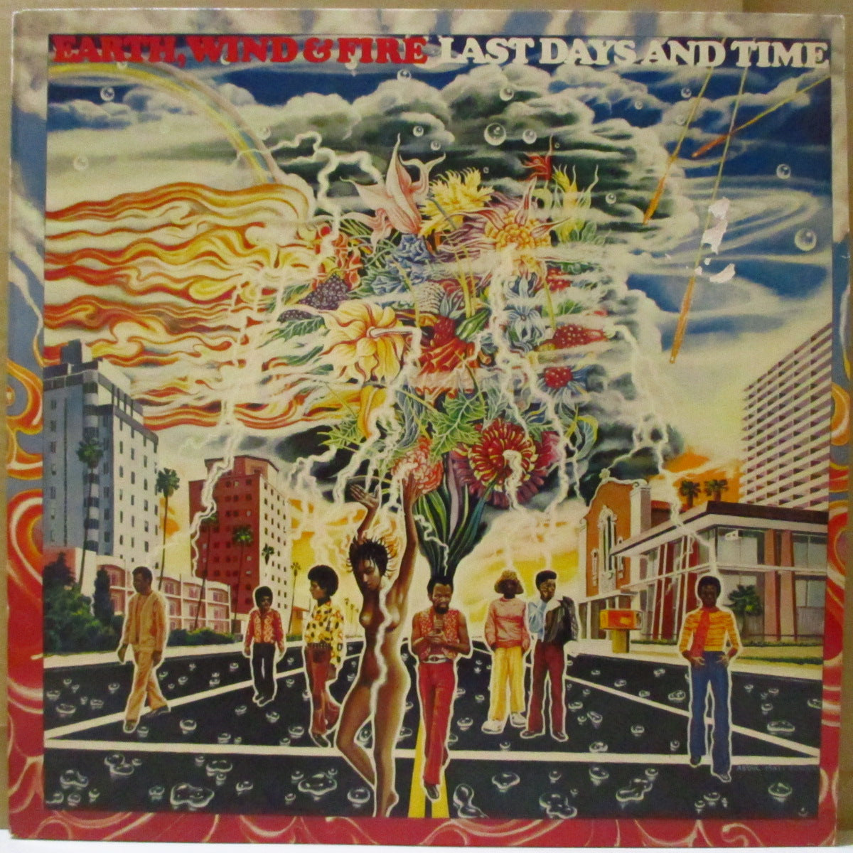 EARTH, WIND & FIRE (アース・ウィンド・アンド・ファイアー)  - Last Days And Time (UK '79 再発ステレオ LP)名作サード・アルバム！美品。