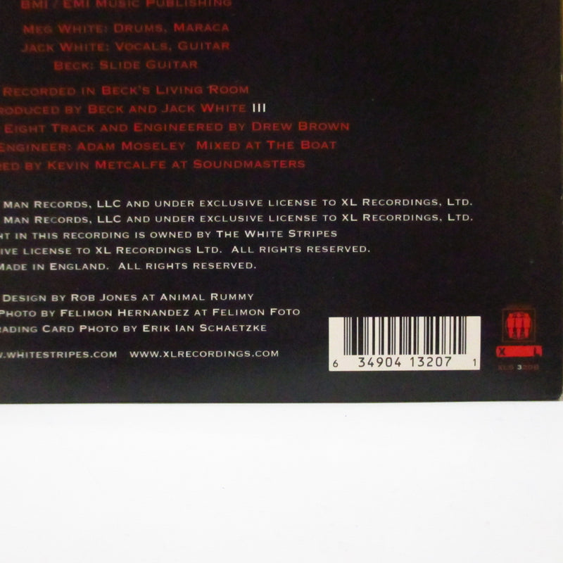 WHITE STRIPES, THE (ホワイト・ストライプス)  - Conquest (UK オリジナル限定「ホワイトヴァイナル」7インチ/廃盤 New 「XLS 320 B」 )