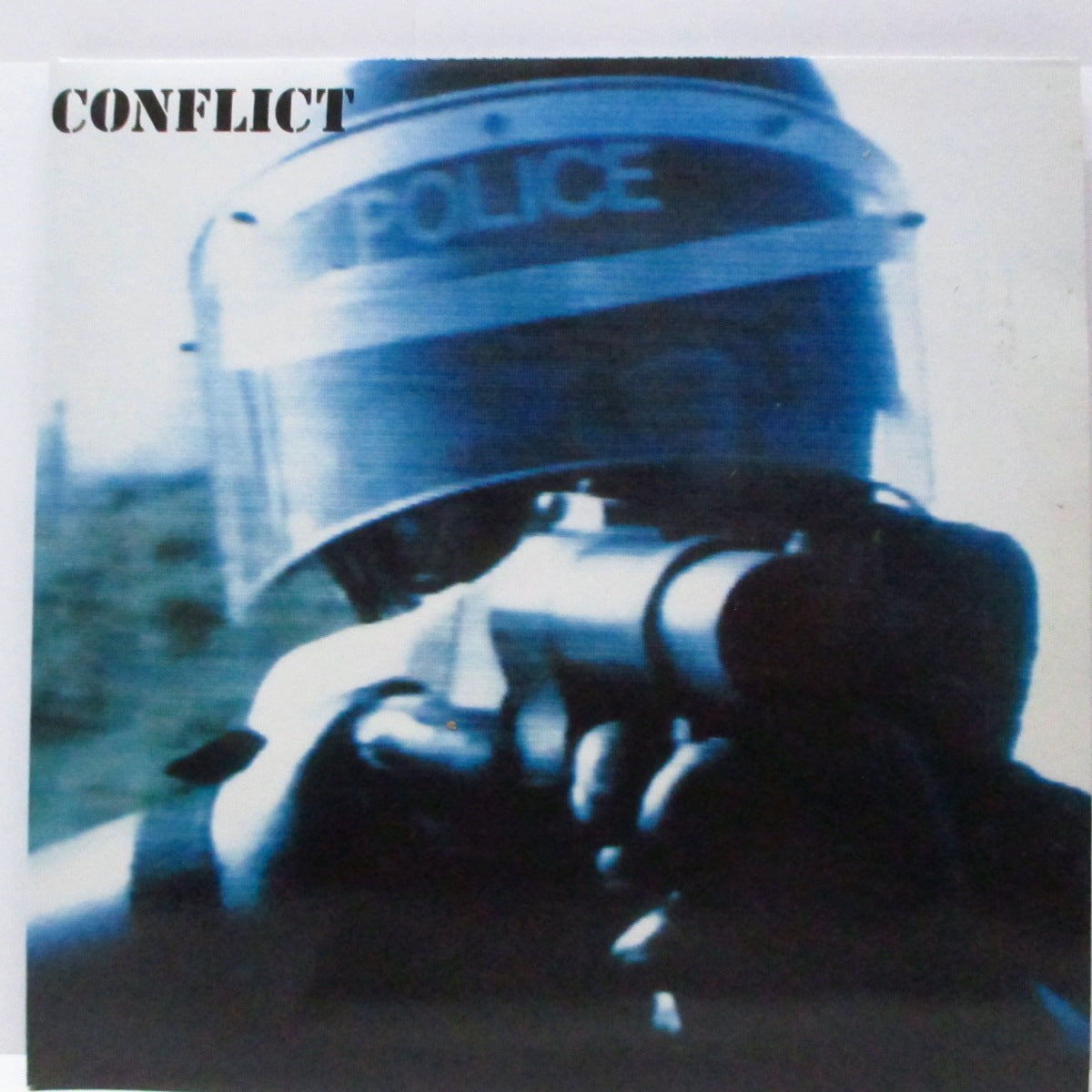 CONFLICT (コンフリクト)  - The Ungovernable Force (UK 90's 再発 LP/価格表記の無い見開ジャケ) '86年サード！
