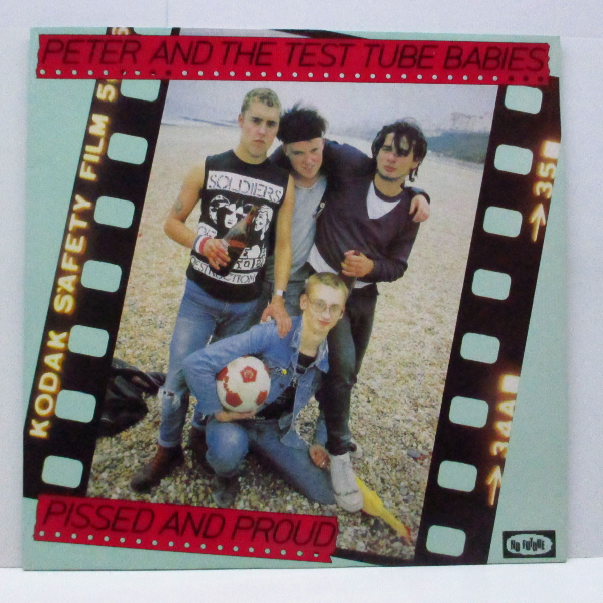 PETER AND THE TEST TUBE BABIES (ピーター & ザ・テスト・チューブ・ベイビーズ)  - Pissed And Proud (UK 80's 再発 LP/バーコード無し光沢ジャケ)