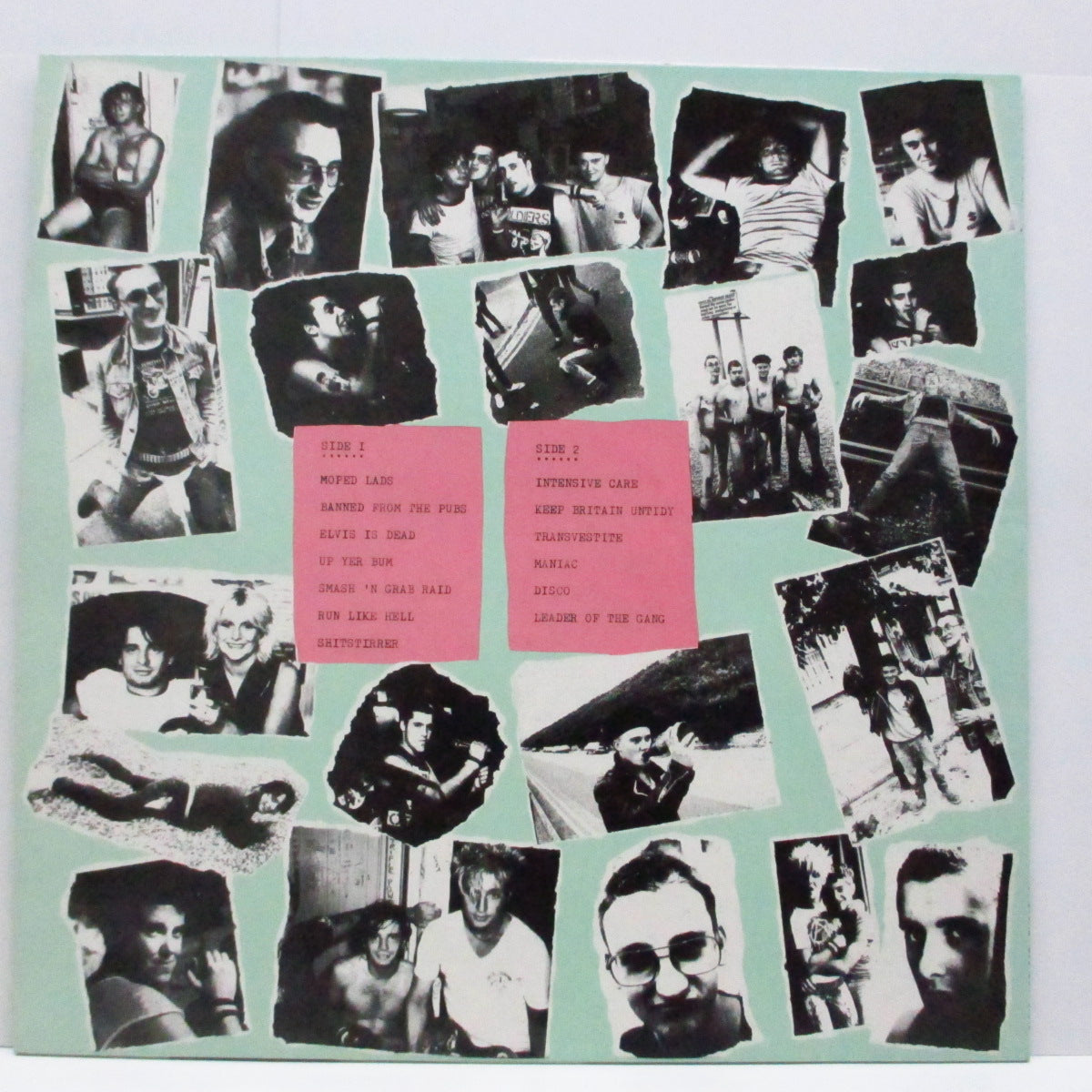 PETER AND THE TEST TUBE BABIES (ピーター & ザ・テスト・チューブ・ベイビーズ)  - Pissed And Proud (UK 80's 再発 LP/バーコード無し光沢ジャケ)