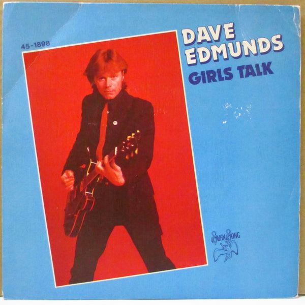 DAVE EDMUNDS (デイヴ・エドモンズ)  - Girls Talk (Spain オリジナル 7インチ+マットザラ固紙ジャケ)