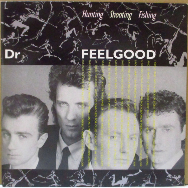 DR.FEELGOOD (ドクター・フィールグッド)  - Hunting, Shooting, Fishing (UK オリジナル 7インチ+光沢固紙ジャケ)
