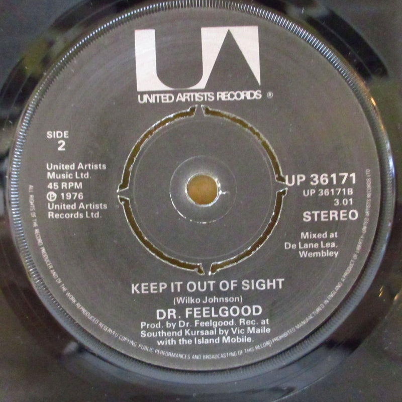 DR.FEELGOOD (ドクター・フィールグッド)  - Roxette - Live (UK オリジナル 7インチ)