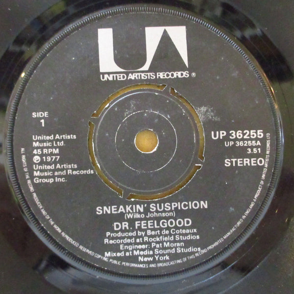 DR.FEELGOOD (ドクター・フィールグッド)  - Sneakin' Suspicion (UK オリジナル 7インチ)