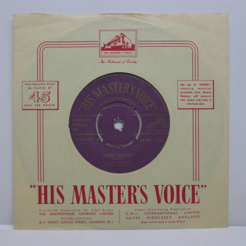 ELVIS PRESLEY (エルヴィス・プレスリー)  - Too Much (UK HMV Orig.7"+CS)