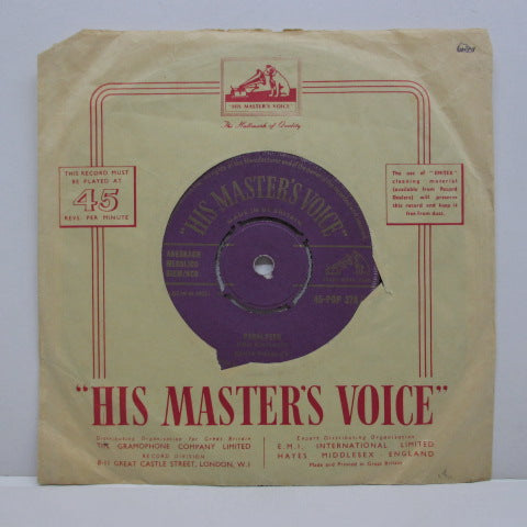 ELVIS PRESLEY (エルヴィス・プレスリー)  - Paralyzed (UK HMV Orig.7"+CS)