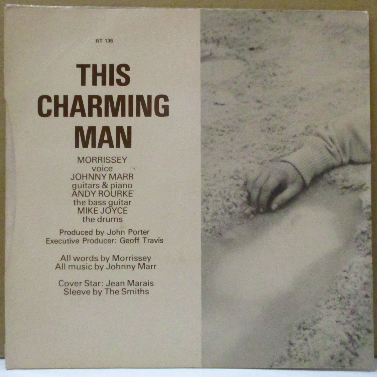 SMITHS, THE (ザ・スミス)  - This Charming Man (UK 80's 初期再発「スタンプ・ロゴ＜Made In the UK＞表記」フラットセンター 7インチ/光沢ジャケ)