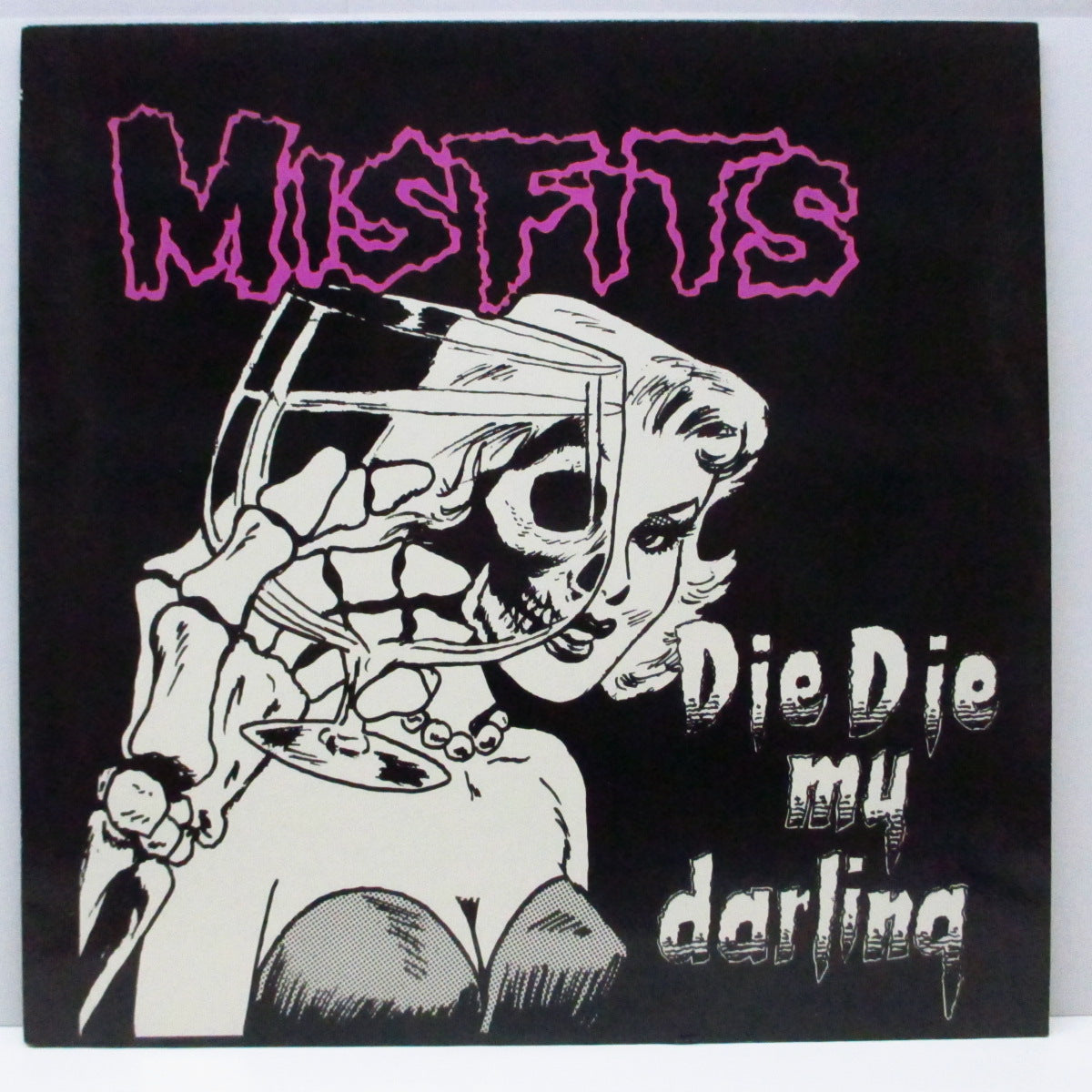 MISFITS (ミスフィッツ)  - Die Die My Darling (US '86 サードプレス正規再発「光に透かすと赤茶色盤 」12") 