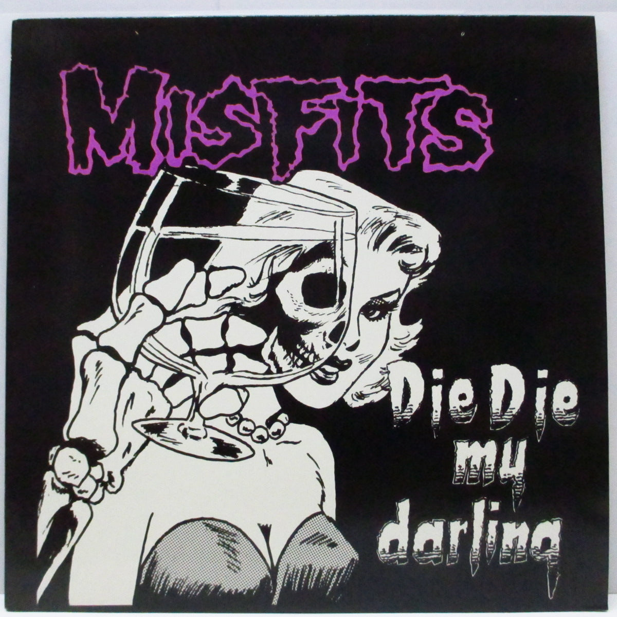 MISFITS (ミスフィッツ)  - Die Die My Darling (US '86 正規再発「黒盤」12") 