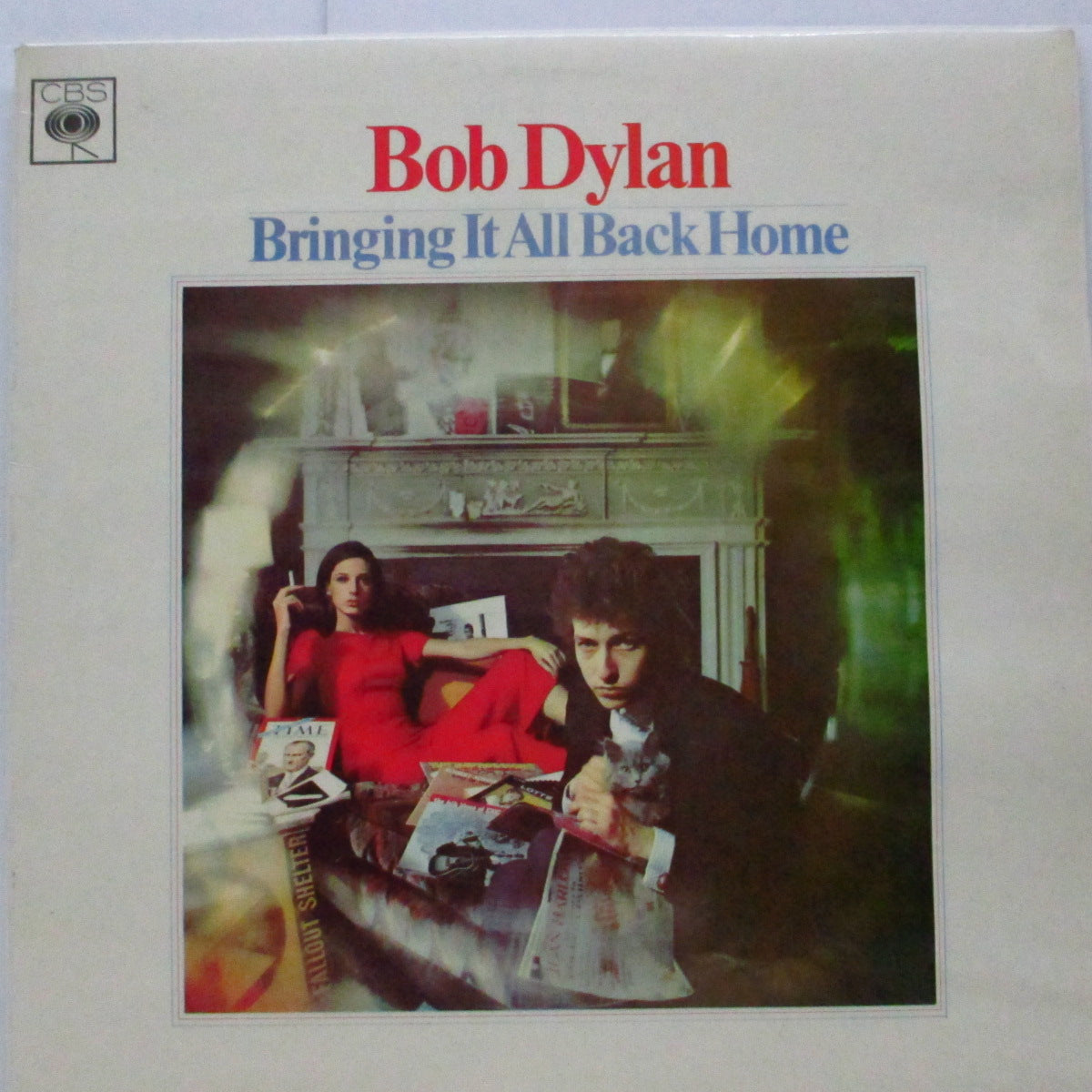 BOB DYLAN (ボブ・ディラン)  - Bringing It All Back Home (UK 60's 再発「濃オレンジラベ」ステレオ LP/ミスプリント表面コーティングジャケ)