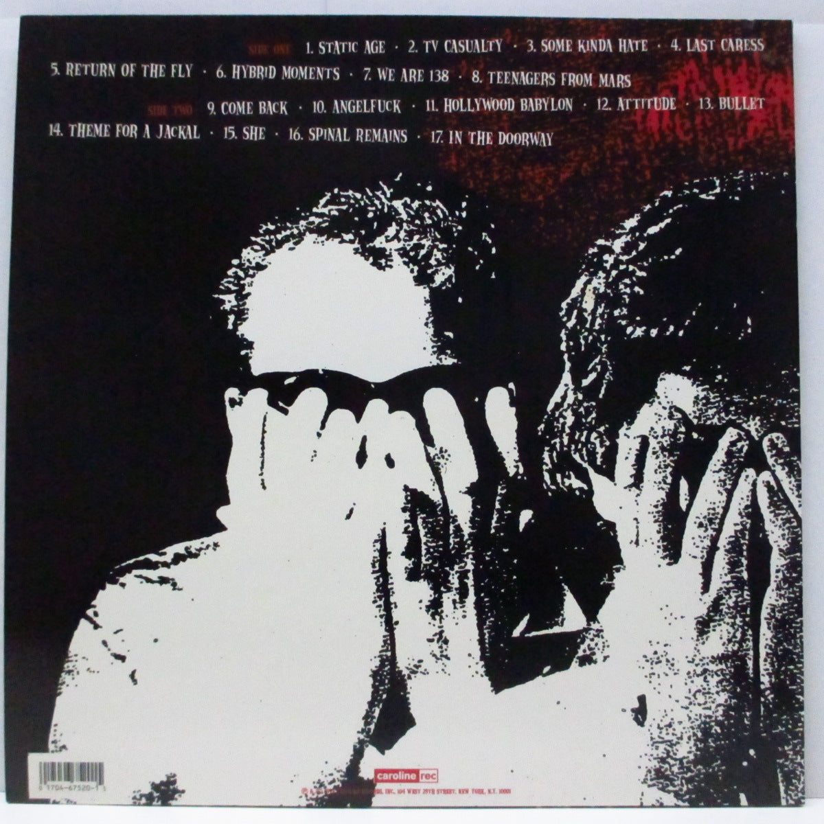 MISFITS (ミスフィッツ)  - Static Age (US 正規初回1,000枚限定「イエロー/オレンジ」ヴァイナル LP+インナー）