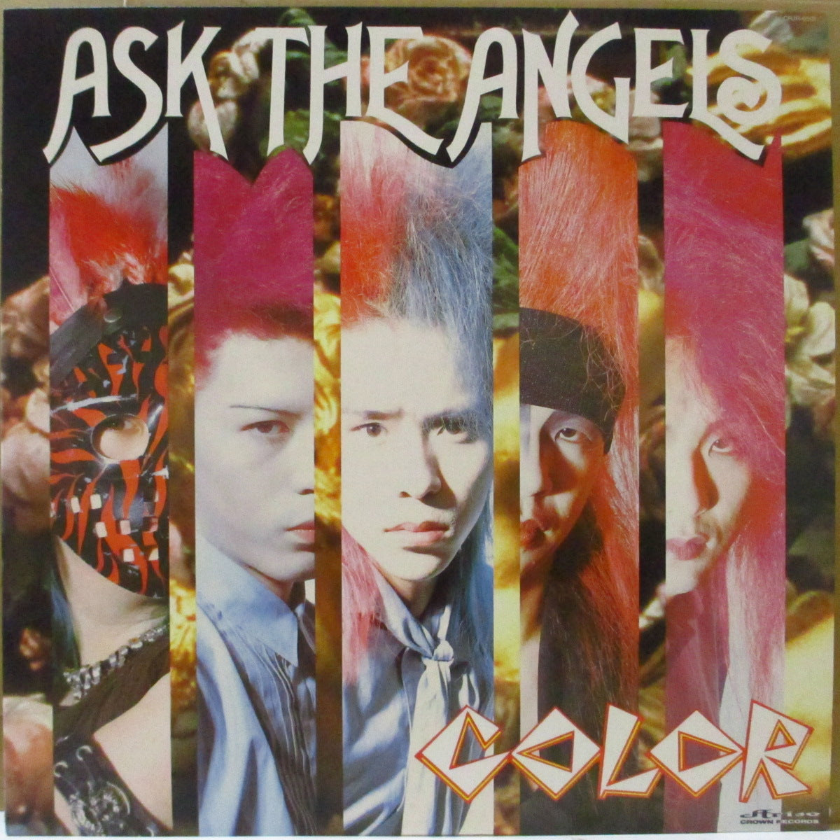 COLOR (カラー)  - Ask The Angel (Japan オリジナル LP+インサート/ブックレット欠) '89年2ndアルバム