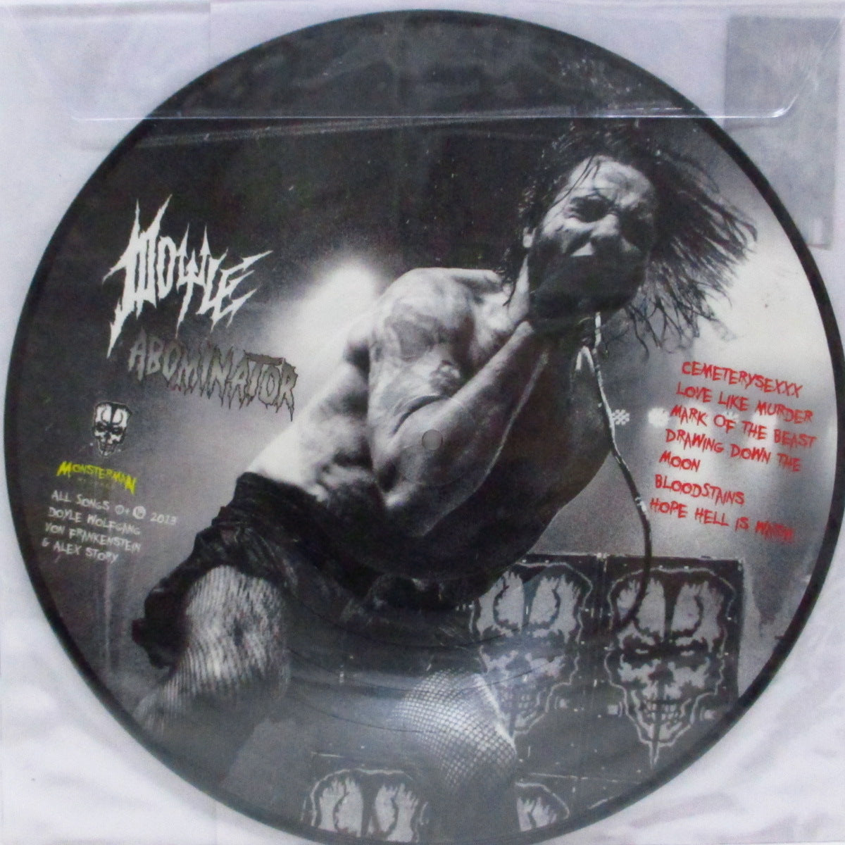 DOYLE (ドイル)  - Abominator (世界共通'17年世界共通レコード・ストア・デイ500枚限定再発ピクチャー LP/「ドイルの直筆サイン入り」 /ステッカー付きPVC)
