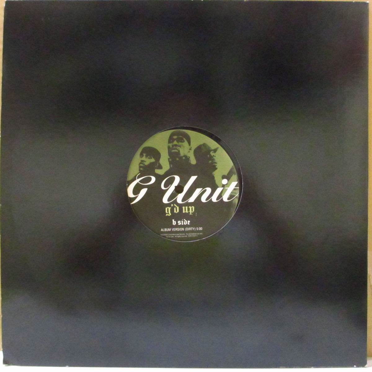 G-UNIT (Gユニット)  - Poppin' Them Thangs (US '03 プロモ5曲入り33回転 12インチ/レアステッカー付きダイカットスリーブ)