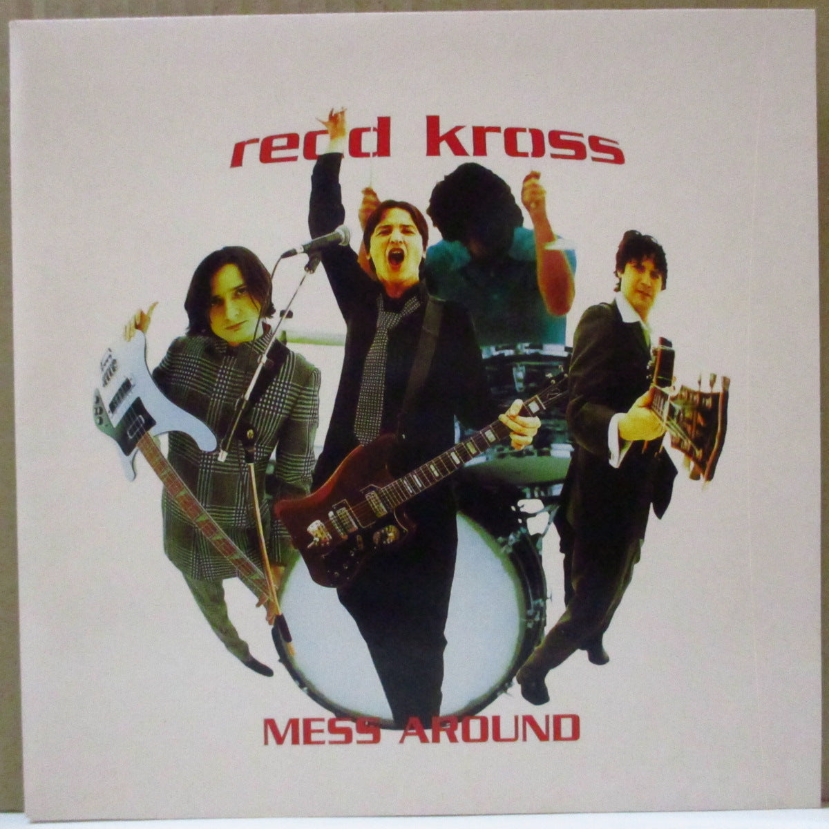 REDD KROSS (レッド・クロス)  - Mess Around (UK オリジナル 7インチ+ポストカード/光沢固紙ジャケ)