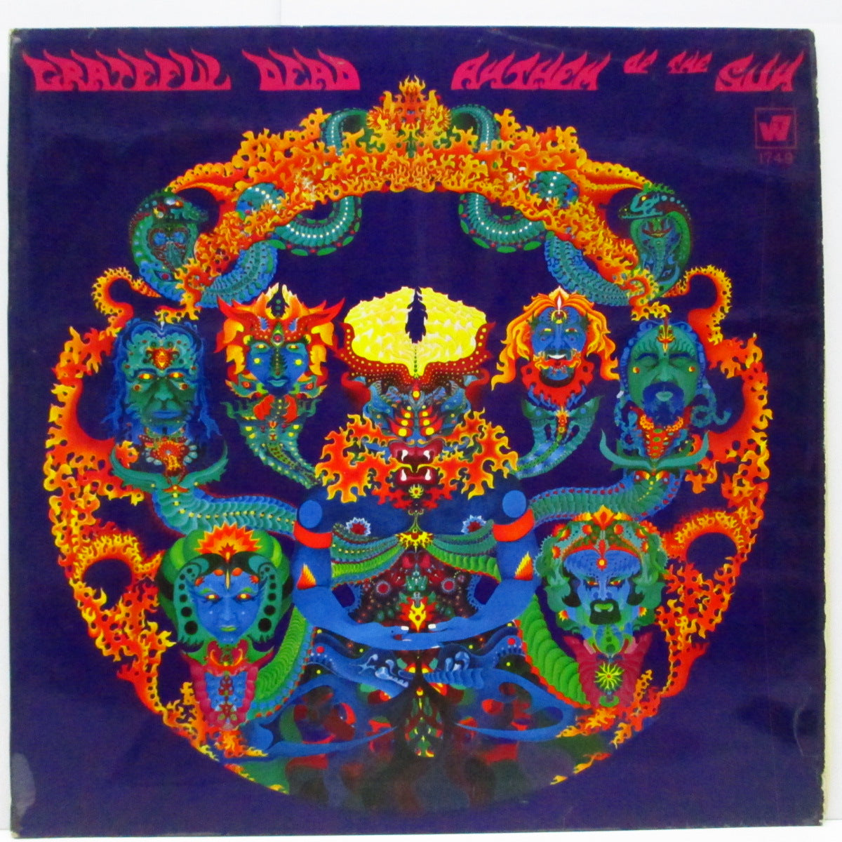 GRATEFUL DEAD (グレイトフル・デッド)  - Anthem Of The Sun (UK 初回オリジナル「濃オレンジ」ラベ LP/表面コーティング3面折り返し「初回ミスプリント」ジャケ)