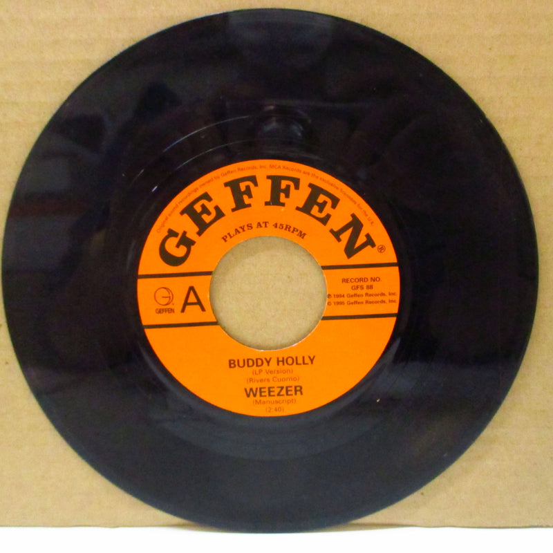 WEEZER (ウィーザー) - Buddy Holly (UK オリジナル「ラージホールセンター 」ジュークボックス7インチ)