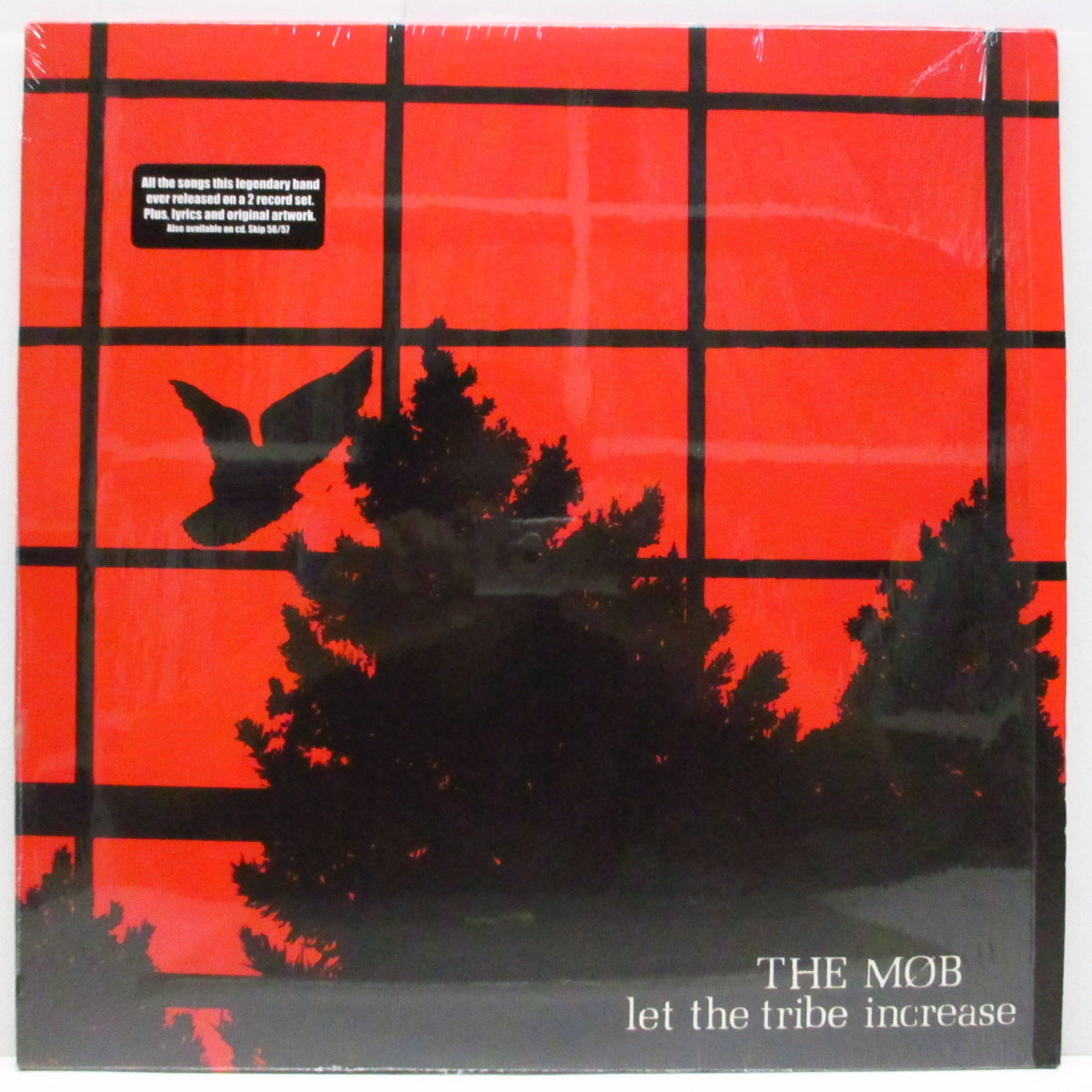 MOB, THE (ザ ・モブ)  - Let The Tribe Increase (US-UK '01 再発 2xLP+インサート/ステッカー付ジャケ）ディスコグラフィー LP ! 
