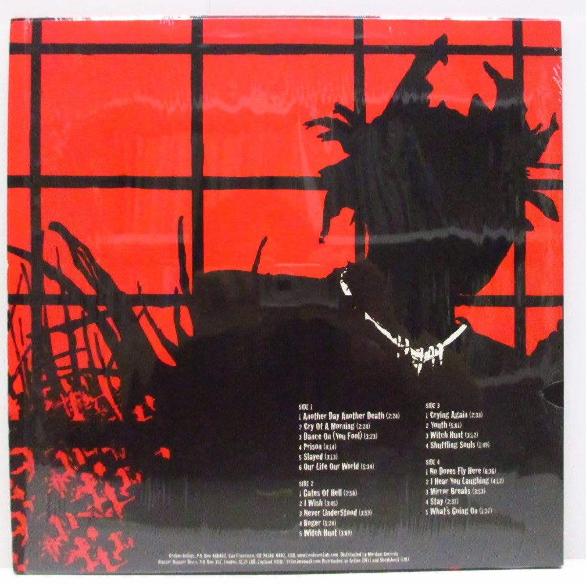 MOB, THE (ザ ・モブ)  - Let The Tribe Increase (US-UK '01 再発 2xLP+インサート/ステッカー付ジャケ）ディスコグラフィー LP ! 