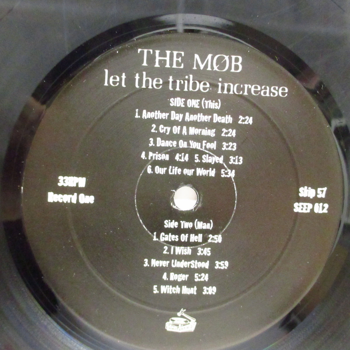 MOB, THE (ザ ・モブ)  - Let The Tribe Increase (US-UK '01 再発 2xLP+インサート/ステッカー付ジャケ）ディスコグラフィー LP ! 