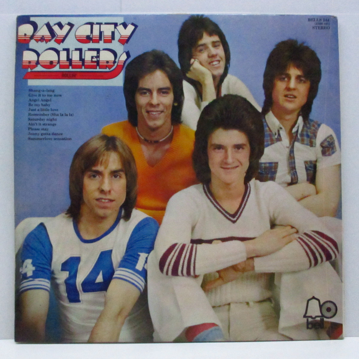 BAY CITY ROLLERS (ベイ・シティ・ローラーズ)  - Rollin' (UK オリジナル 「銀ラベ」LP/表面コーテイング見開ジャケ)