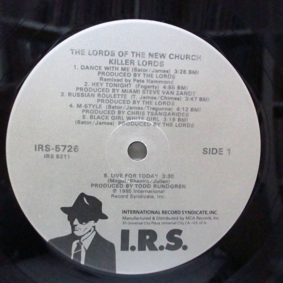 LORDS OF THE NEW CHURCH, THE (ローズ・オブ・ザ・ニュー・チャーチ)  - Killer Lords (US オリジナル LP) 12曲入りベスト