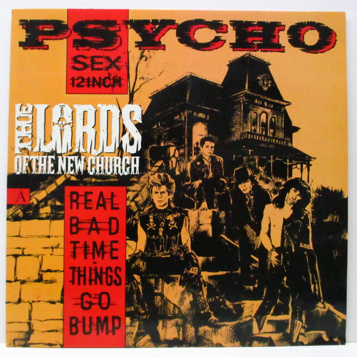 LORDS OF THE NEW CHURCH, THE (ローズ・オブ・ザ・ニュー・チャーチ)  - Psycho Sex 12 Inch (France オリジナル 12")