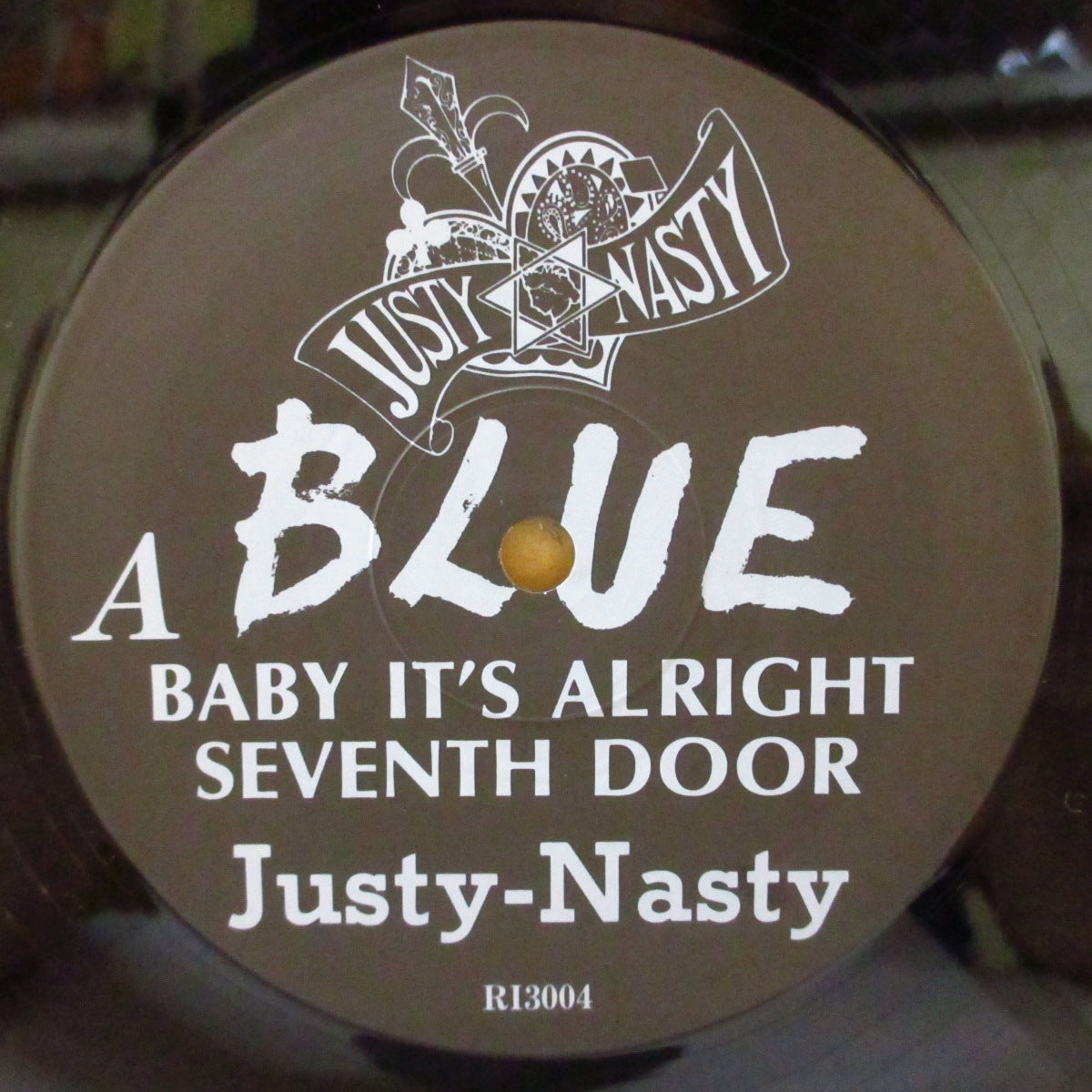 JUSTY-NASTY (ジャスティ・ナスティ)  - Blue +2 (Japan '89 オリジナル3曲入り 12インチ+インサート)