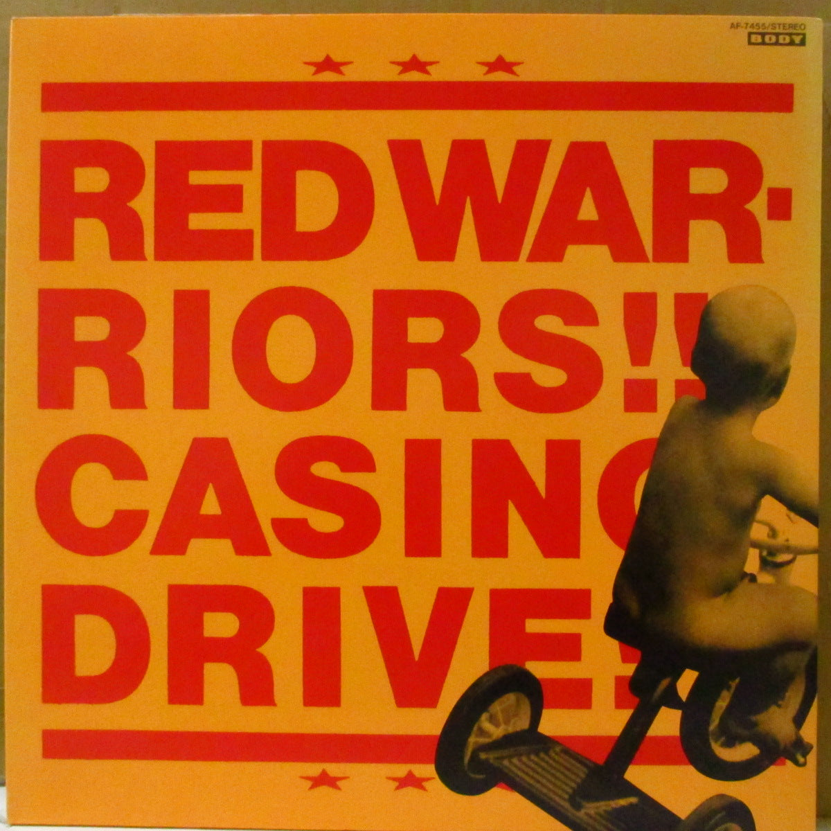 RED WARRIORS (レッド・ウォーリアーズ)  - Casino Drive (Japan オリジナル LP+インサート/光沢見開きジャケ) '87年2ndアルバム