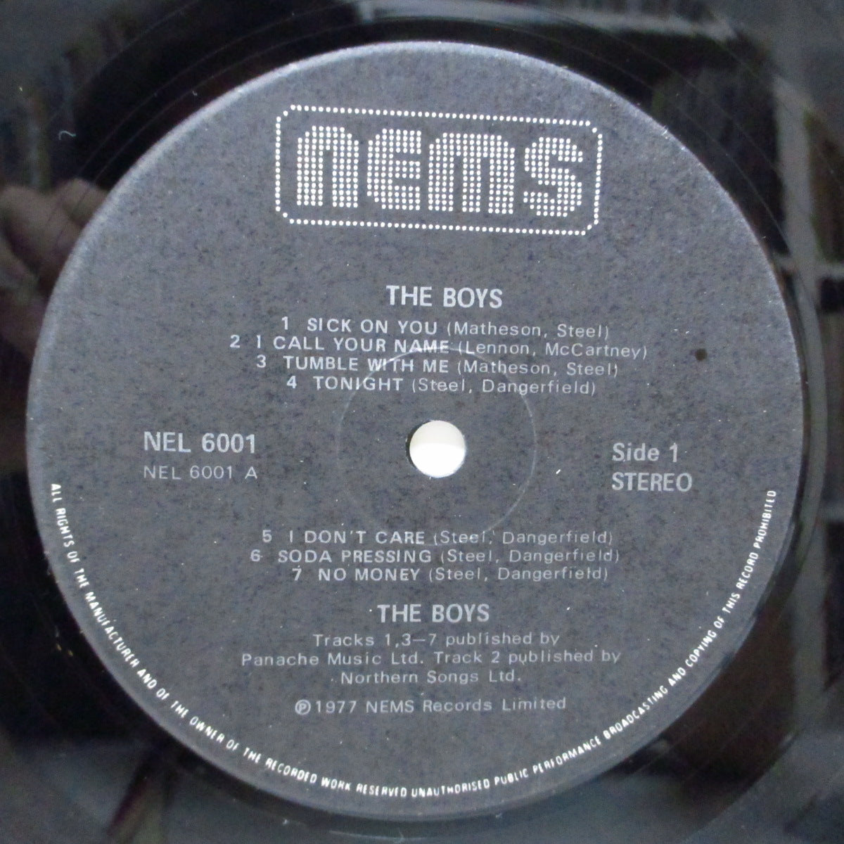BOYS, THE (ザ・ボーイズ) - S.T. [1st] (UK '77年セカンドプレス LP