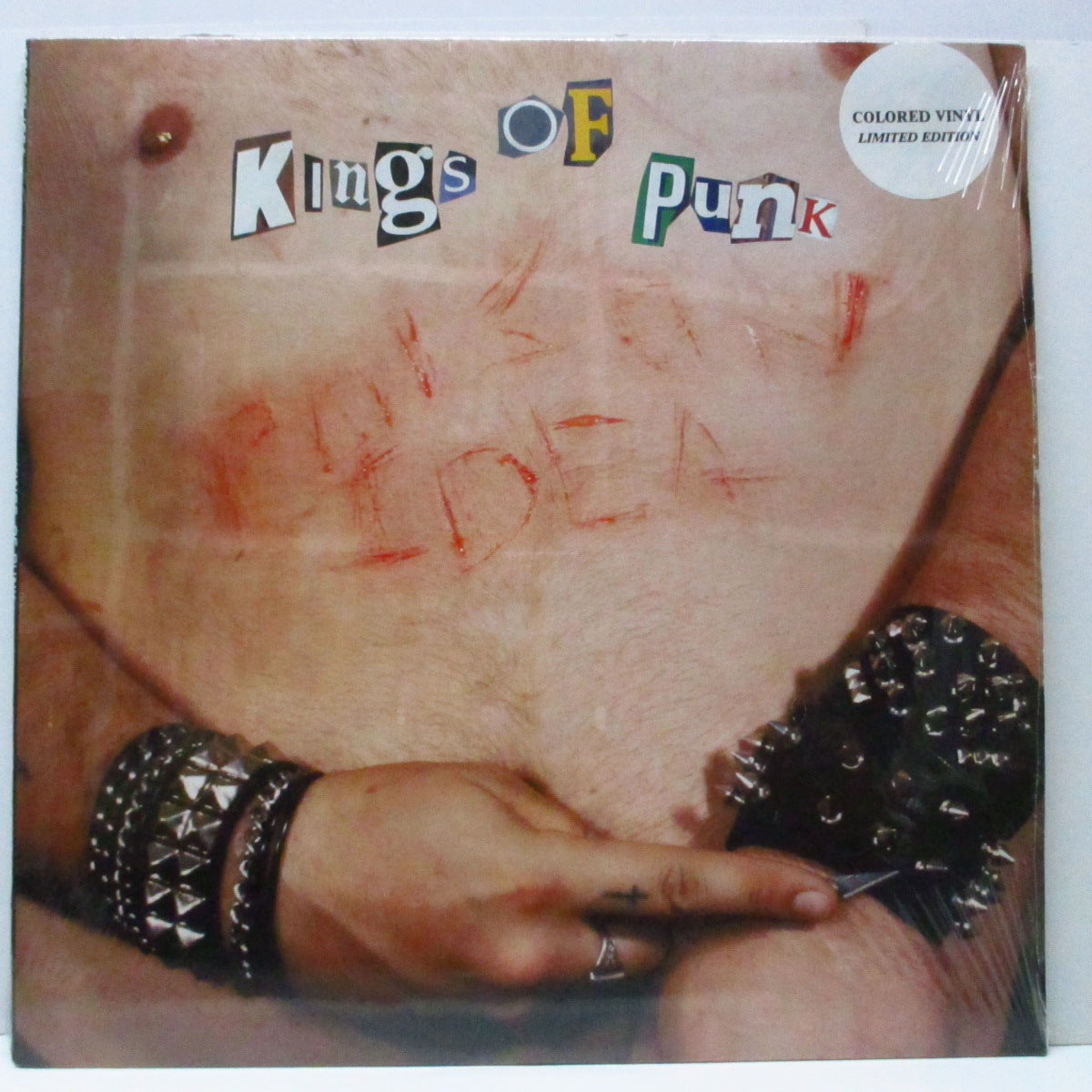 POISON IDEA (ポイズン・アイデア)  - Kings Of Punk (US '91 限定再発「イエローヴァイナル」LP+ステッカー付きジャケ/Taang! 47）