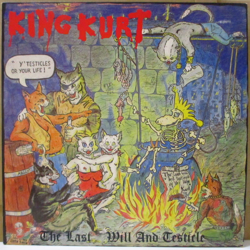 KING KURT (キング・カート)  - The Last Will & Testicle (UK オリジナル LP)