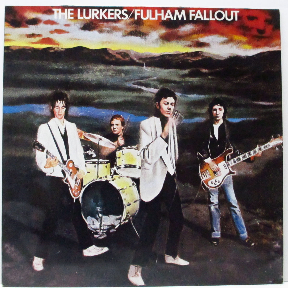LURKERS, THE (ザ ・ラーカーズ)  - Fulham Fallout (German '89 再発「黒盤」LP/RR 2004-L) '78年ファースト！