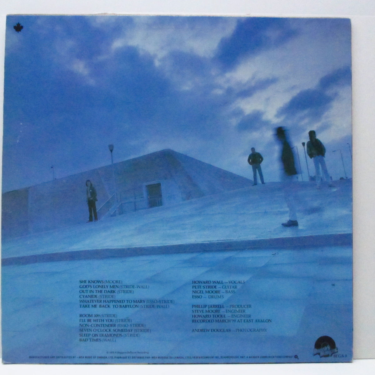 LURKERS, THE (ザ ・ラーカーズ)  - God's Lonely Men (Canada オリジナル LP+インナー）'79年セカンド！